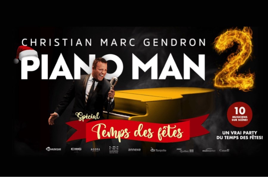 Christian Marc Gendron au Théâtre Gilles-Vigneault