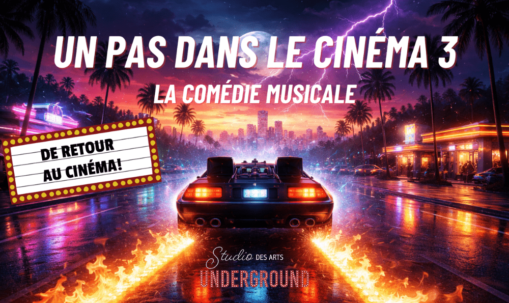 Visuel de la comédie musicale Un pas dans le cinéma 3