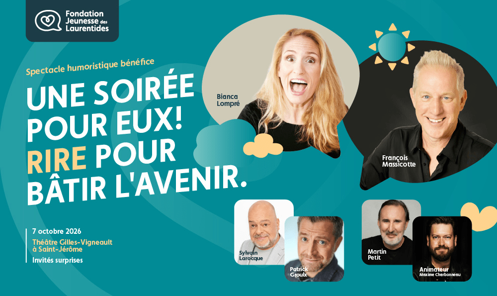 Visuel de l'événement Une soirée pour eux!, François massicotte et ses amis